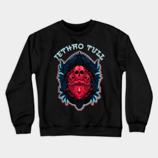 demon skull and buffalo ~ Jethro tull Crewneck Sweatshirt